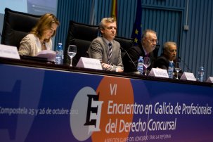 Comeza na EGAP o VI Encontro en Galicia de profesionais do Dereito concursal